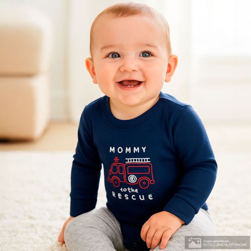 Conjunto de 2 piezas multicolor con estampado para bebé niño