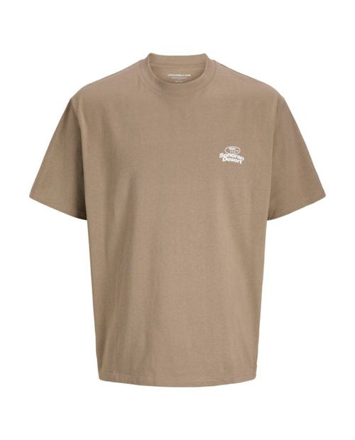 Camiseta Jack & Jones oversized fit con estampado para hombre