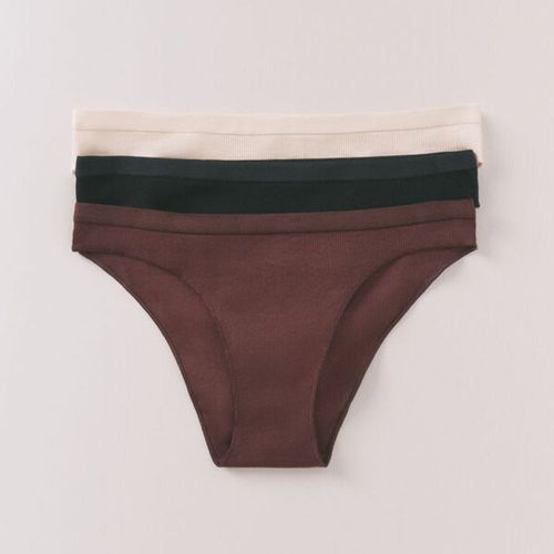 Set de 3 panties Women Secret de cintura corta para mujer