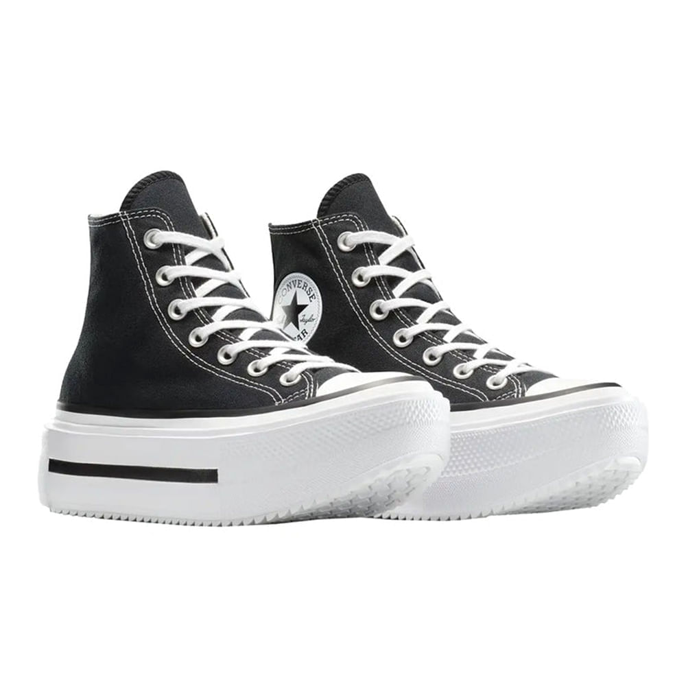 Zapato Converse Lift Double Stack casual negro para mujer - Siman Costa ...