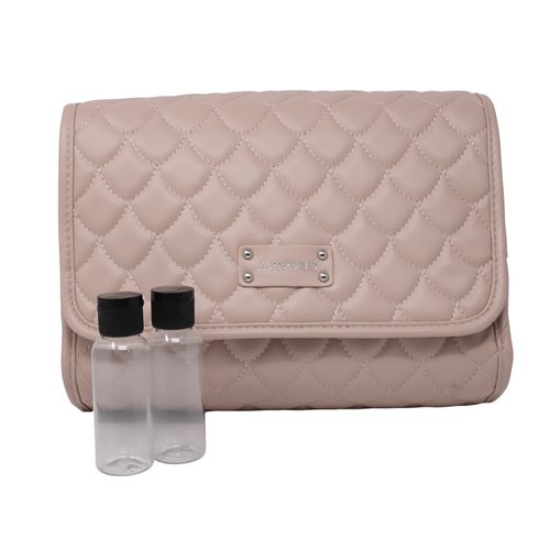 Cosmetiquera Joan & David color rosado para mujer