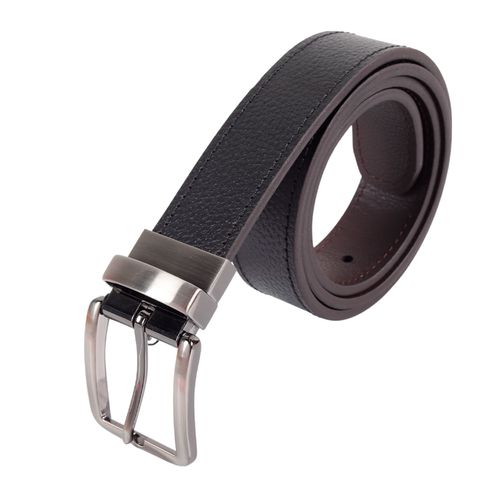 Cinturón reversible Gents bicolor texturizado para hombre