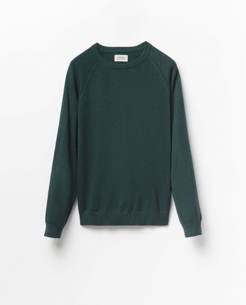 Suéter Sfera verde heather para hombre