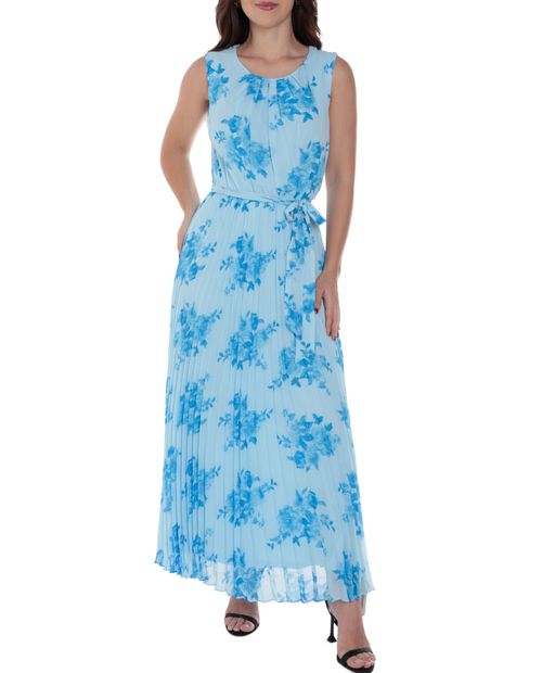 Vestido Sandra Darren maxi estampado sin mangas para mujer