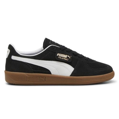 Zapato deportivo casual Puma Palermo negro/blanco para hombre