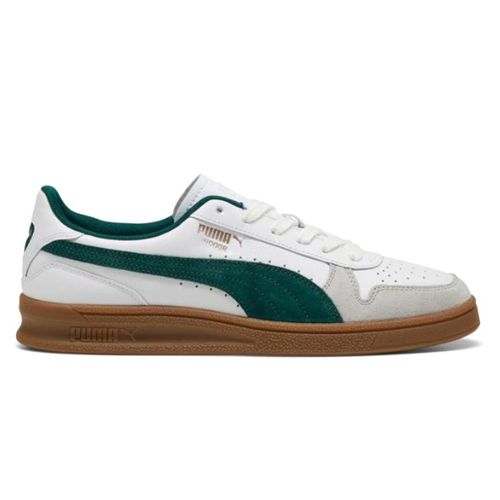 Zapato casual deportivo Puma Indoor blanco para hombre
