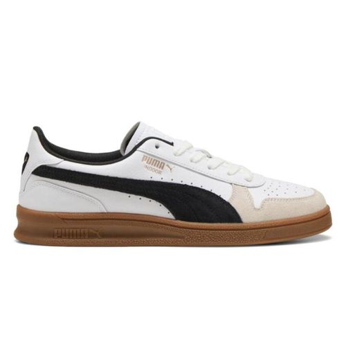 Zapato casual deportivo Puma Indoor blanco para hombre