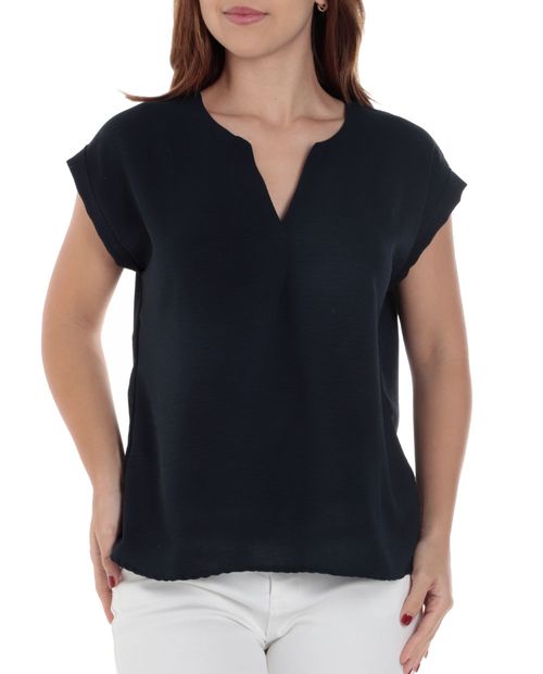 Blusa Spunky casual manga corta para mujer