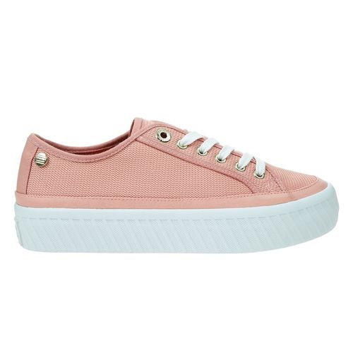 Zapato casual Tommy Hilfiger color rosado para mujer
