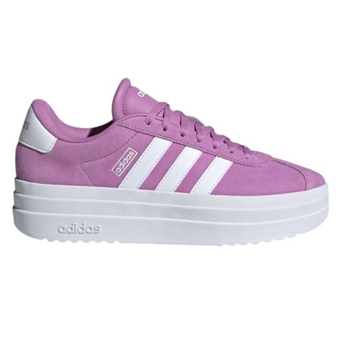 Zapato Adidas VL Court Bold casual color morado para mujer