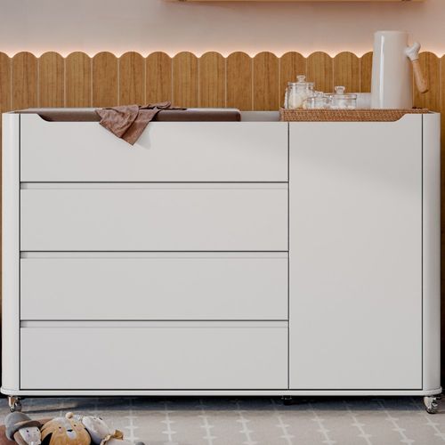 Cómoda Nido Matic Blanco para bebé