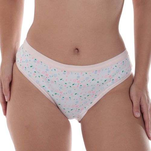 Panti Accente estampado de cintura media para mujer