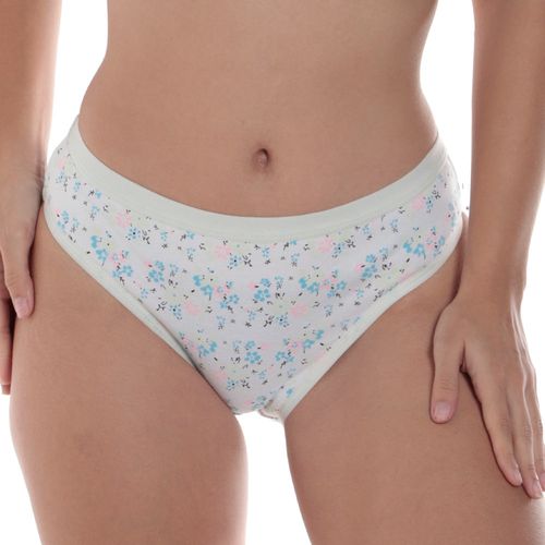Panti Accente estampado de cintura media para mujer
