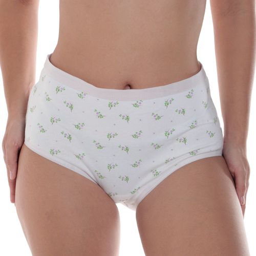 Hipster Accente estampado de cintura alta para mujer