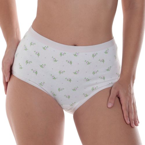 Hipster Accente estampado de cintura alta para mujer