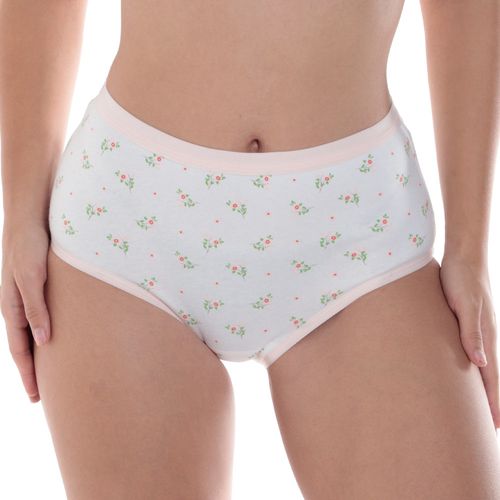 Panti Accente estampado de cintura media para mujer