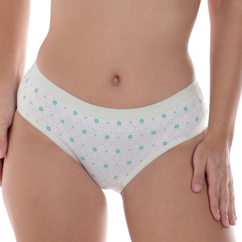 Panti Accente estampado de cintura media para mujer