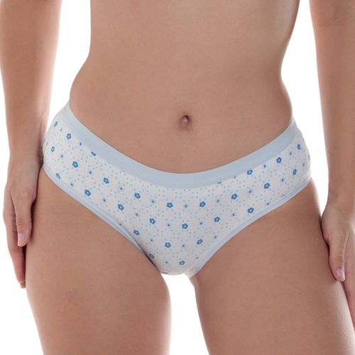Panti Accente estampado de cintura media para mujer