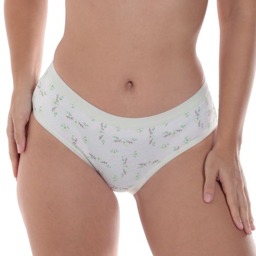 Panti Accente estampado de cintura media para mujer