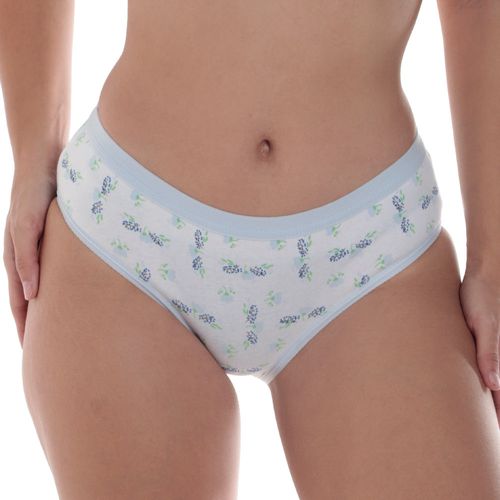 Panti Accente estampado de cintura media para mujer