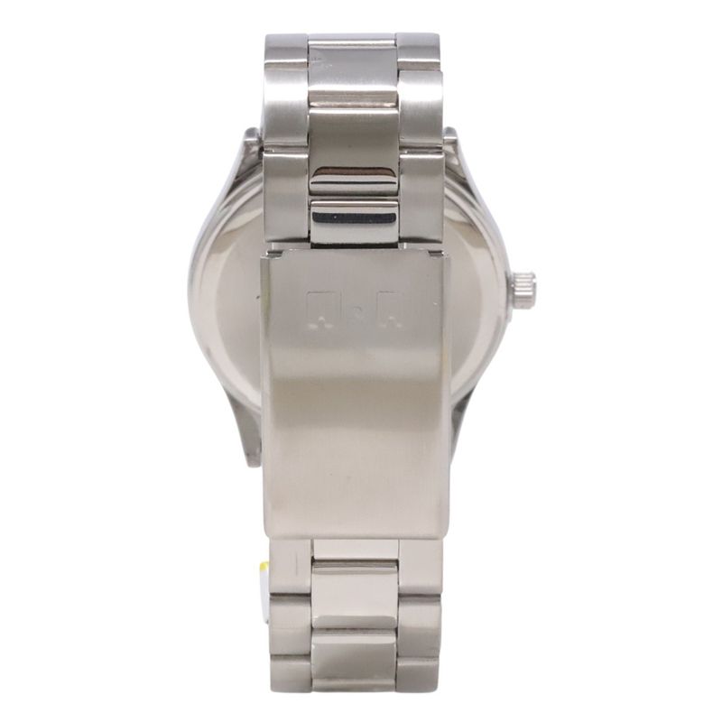 Reloj Q&Q análogo de metal plateado para hombre - Siman El Salvador