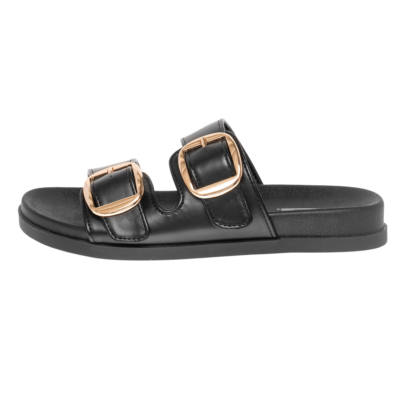 Sandalias Romeo Para Mujer Negro State Street 201128 - Siman El Salvador