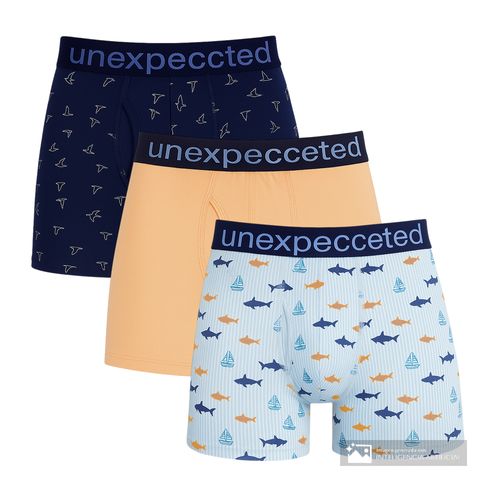Pack de 3 bóxer brief Unexpected multicolor para hombre