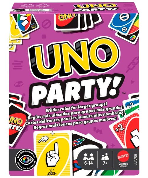 Uno juego de cartas party renovado para niños