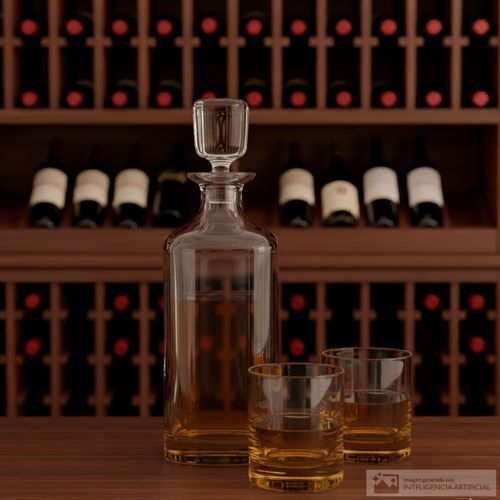 Set de decanter y vasos pure
