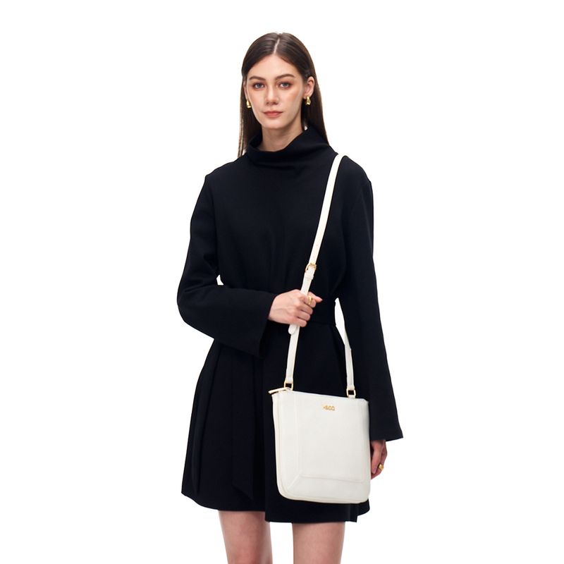 Dúo de carteras tote/crossbody H&Co color blanco para mujer - Siman ...