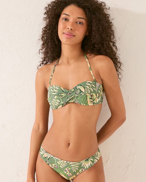 Bikini Women Secret estampado de cintura corta para mujer