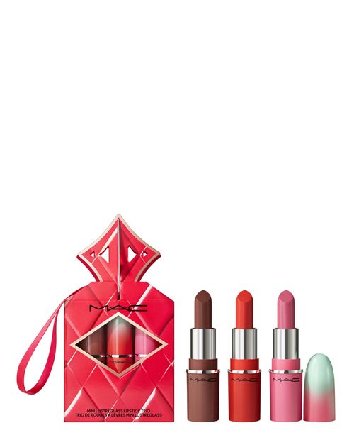 MAC Set de Maquillaje para Labios Lustreglass Holiday