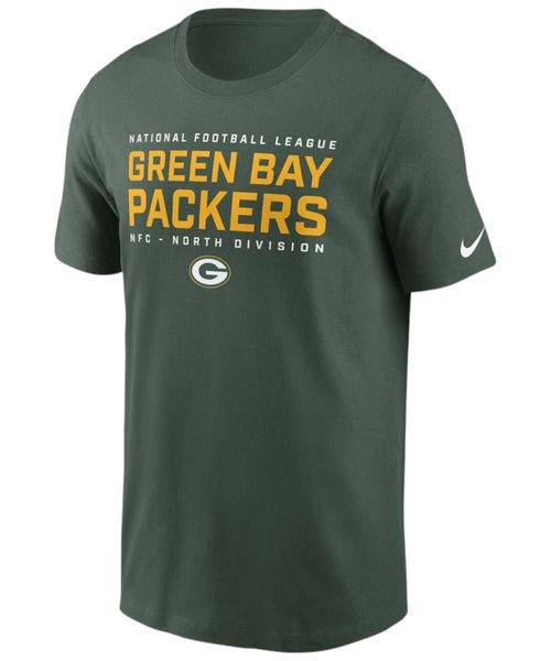 Camiseta deportiva NFL Green Bay Packers verde estampada para hombre
