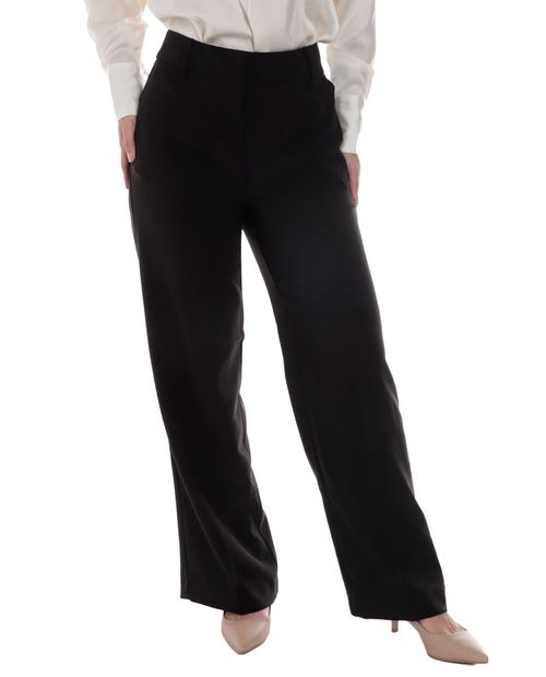 Pantalón Zac and Rachel wide leg de cintura alta para mujer