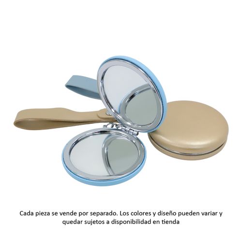 Espejo portátil redondo con llavero surtido 7 cm