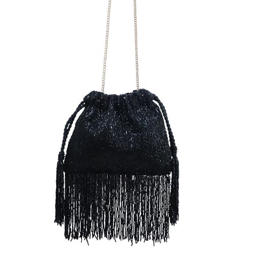 Cartera clutch Sfera color negro para mujer