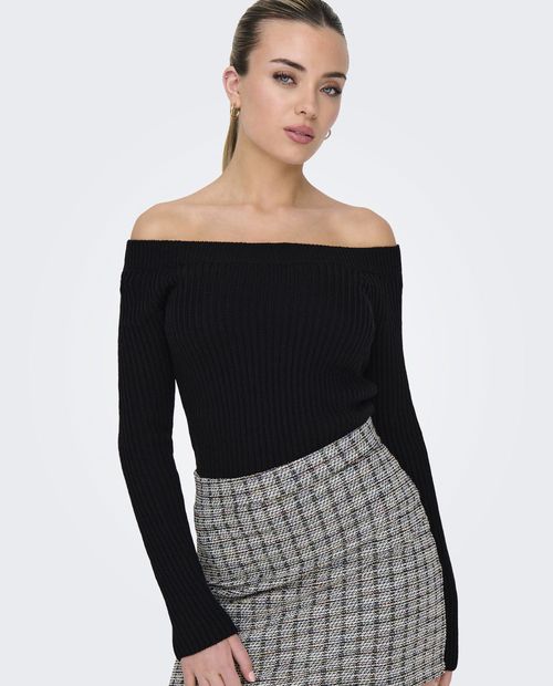 Blusa JDY sweatshirt manga larga para mujer