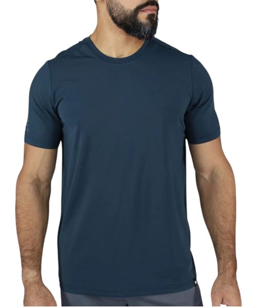 Camiseta deportiva Everlast navy sólido para hombre