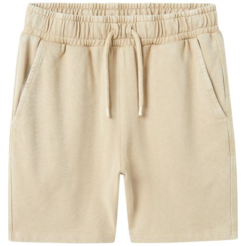 Short beige sólido para niño