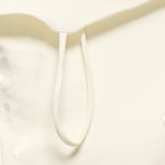 Blusa tank top blanca sólida para niña-1762789312180