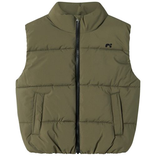 Chaleco verde acolchado para niño