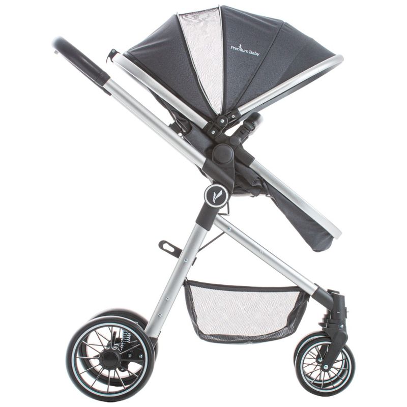 Coche y silla para carro Premium Baby Mike Travel System 3 en 1 para bebé-1762807425182