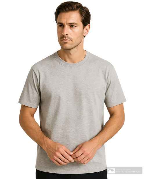 Camiseta Gents loose fit gris heather para hombre