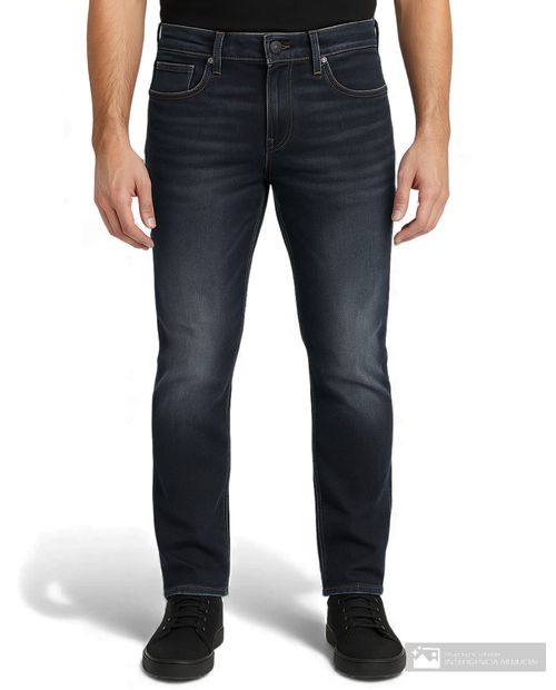 Jeans Nautica slim fit azul denim lavado para hombre