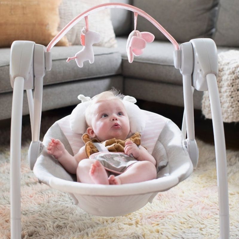Silla mecedora Comfort 2 Go Flora la Unicornio para bebé-1762874508639
