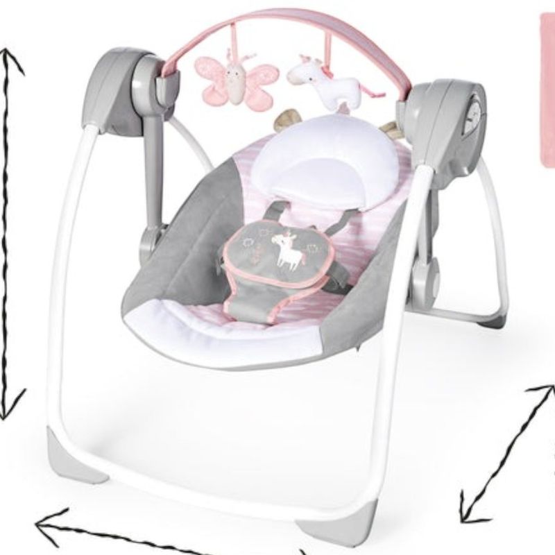 Silla mecedora Comfort 2 Go Flora la Unicornio para bebé-1762874561149