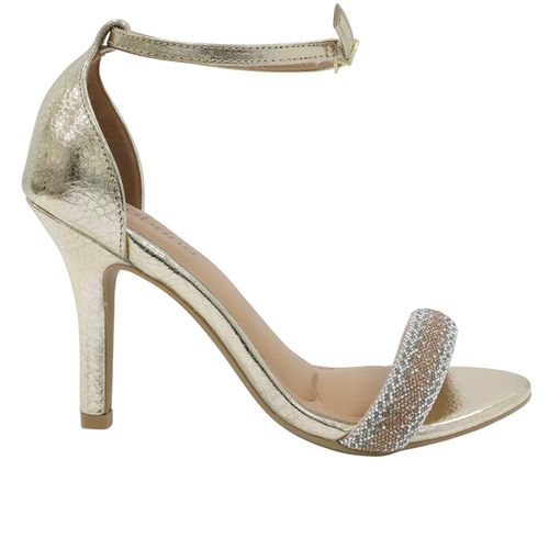 Sandalia de vestir Sabrina color dorado para mujer