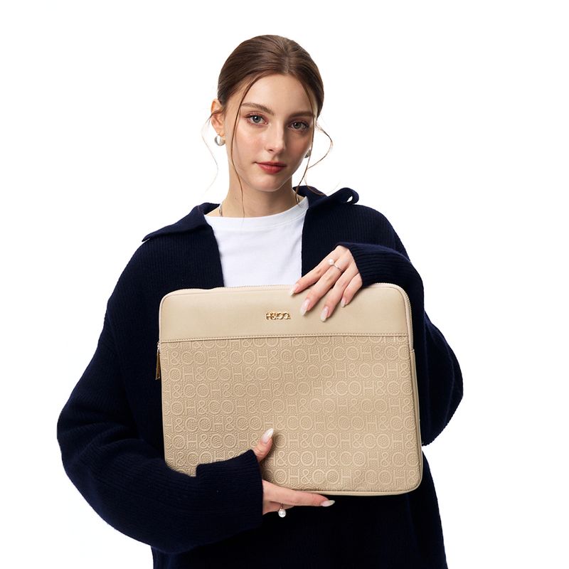 Set de carteras tote/crossbody H&Co Nelli color café para mujer - Siman ...