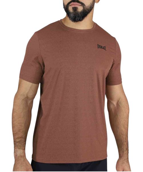 Camiseta deportiva Everlast café para hombre