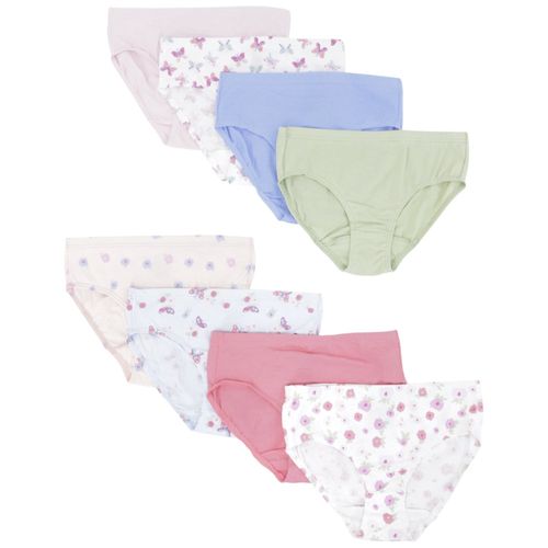 Set de 8 bloomers multicolor para niña